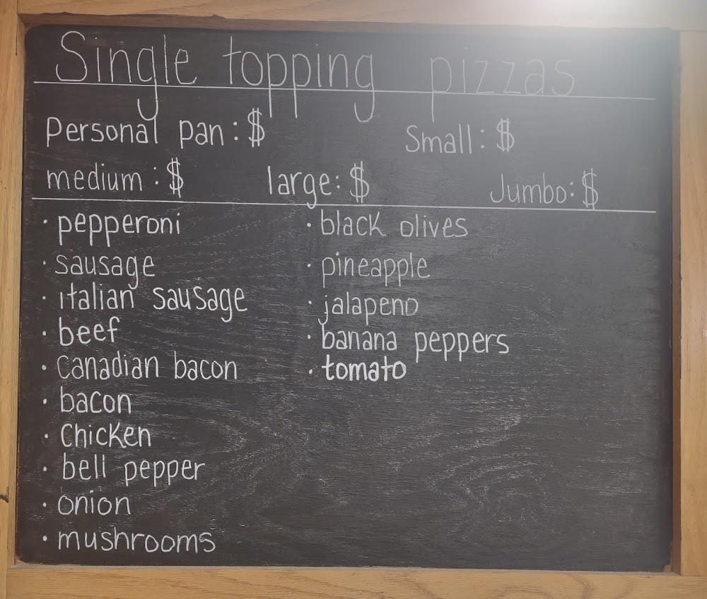 The Pizza Place And Video Zone Menu image 2